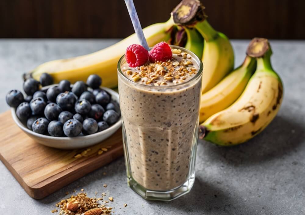 koktajl-białkowy-mleko-migdałowe