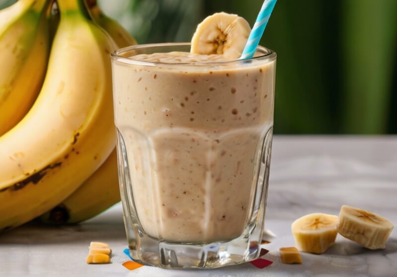 koktajl-proteinowy-banan-maslo-orzechoweFrench Toast