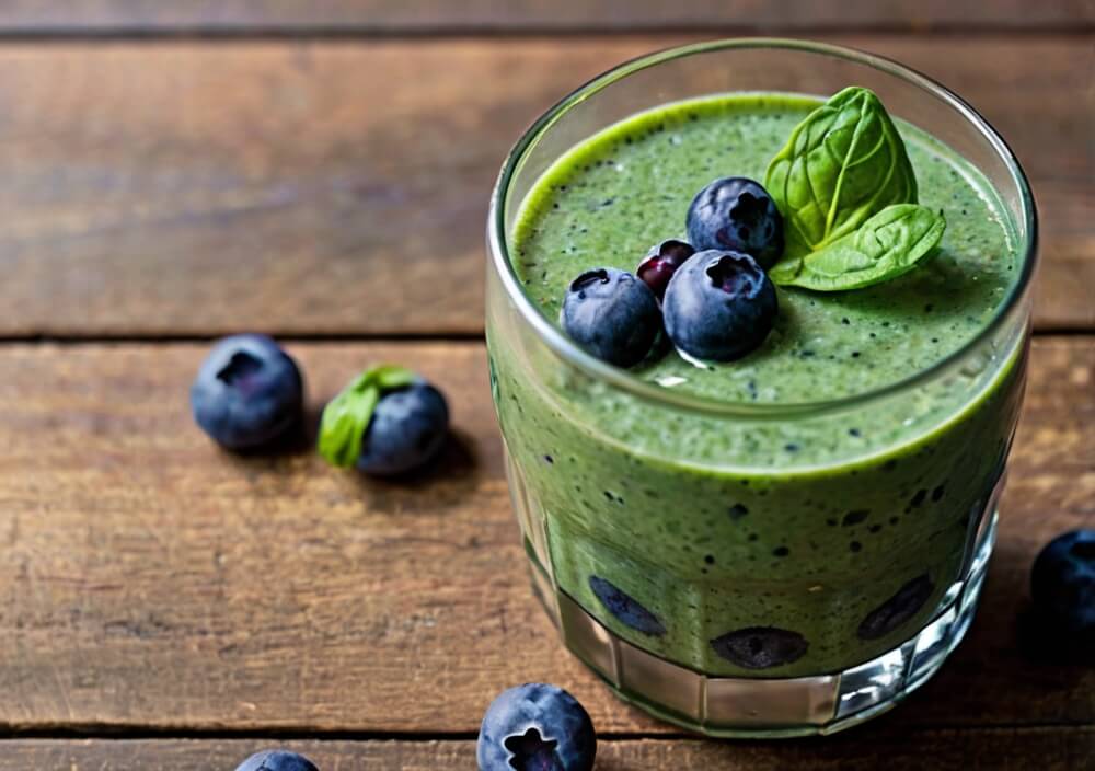 smoothie-borówki-banan-szpinakFrench Toast