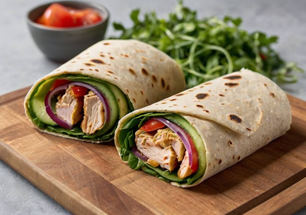 szybkie-wrapy-kurczak-hummus