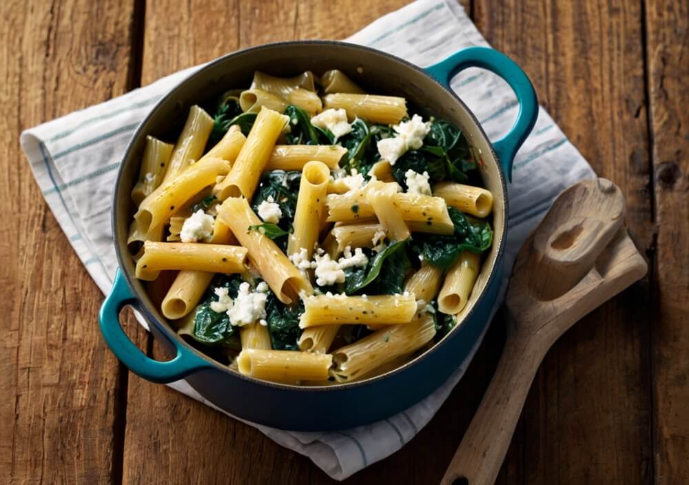 zapiekanka-makaron-szpinak