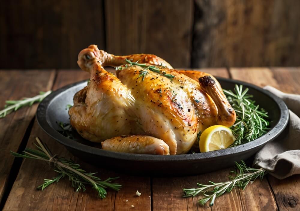 kurczak-pieczony-masło