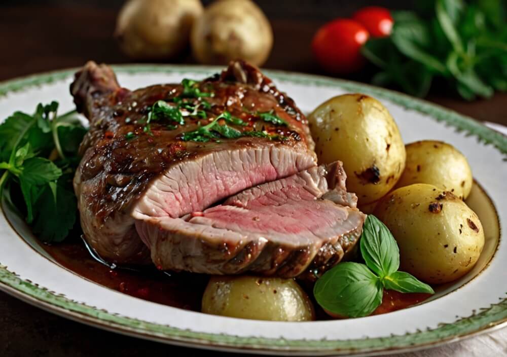 pieczona-baranina-mieta