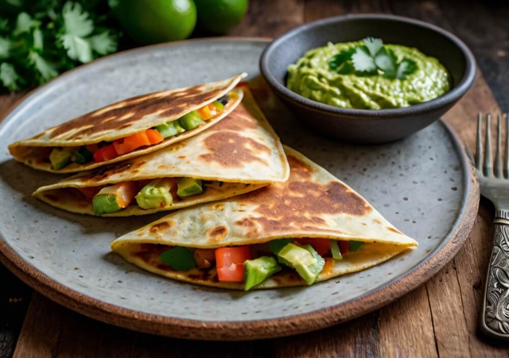 chrupiące-quesadilla-serowe-warzywa