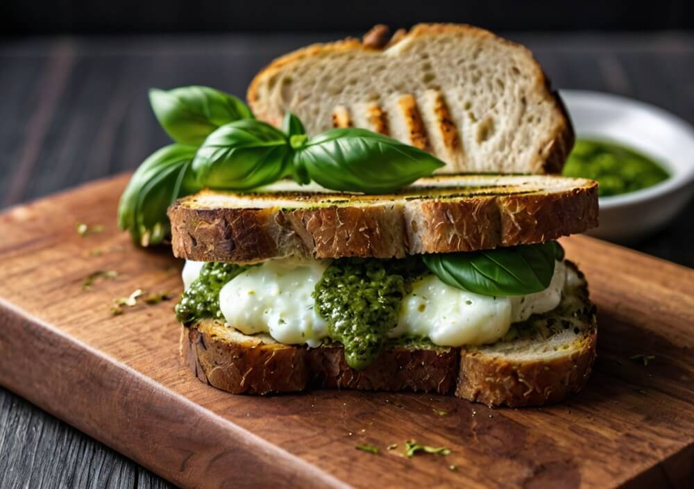 grillowana-kanapka-mozzarella-pesto